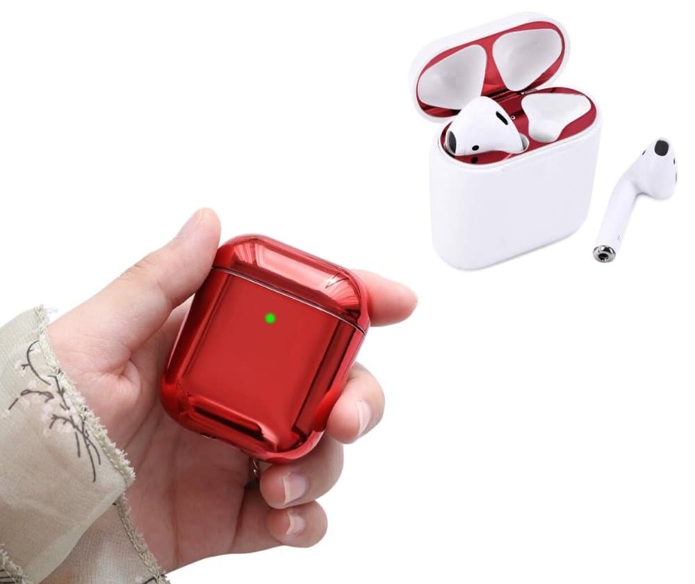 Skyddsfodral Krom synlig LED för AirPods / AirPods 2 från C4U®