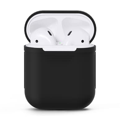 Apple AirPod silikone etui / silikone etui (Black)