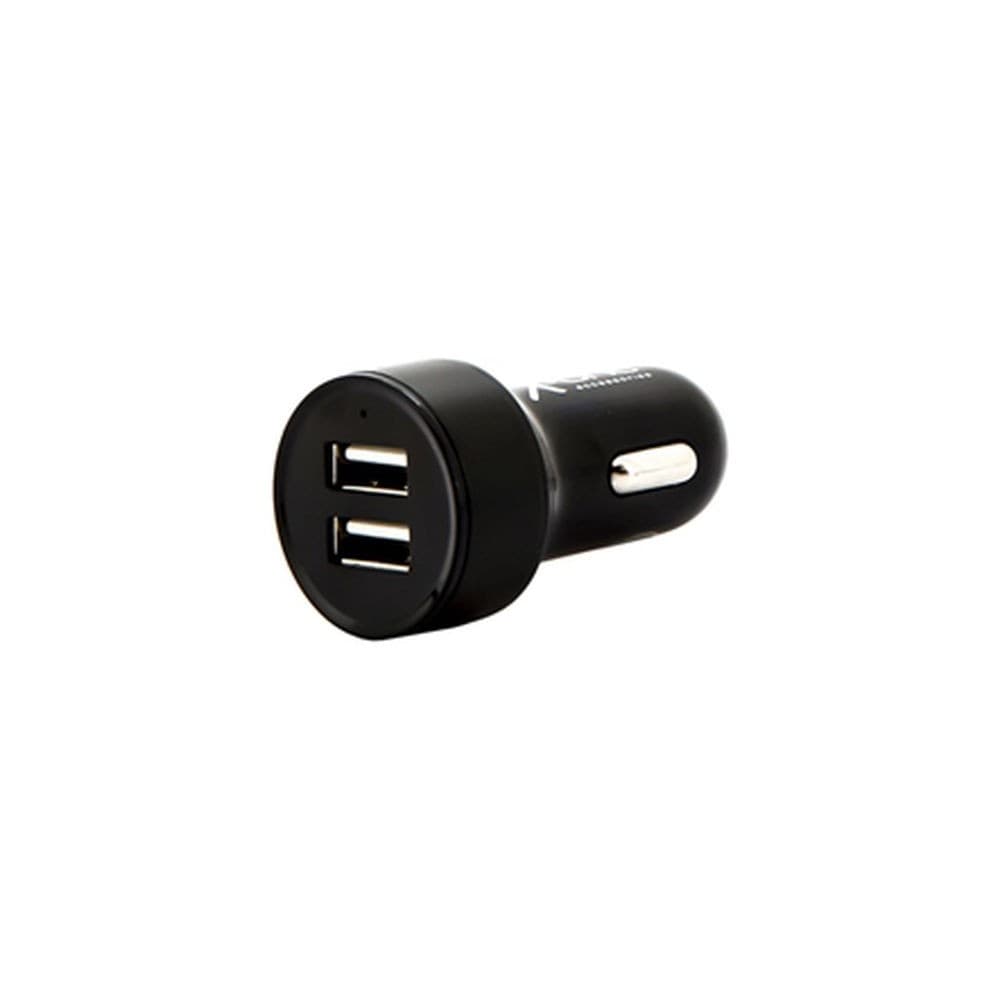 Billaddare REF. 138369 2 x USB-A Svart