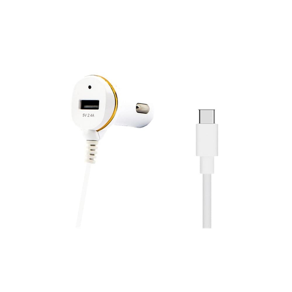 Billaddare REF. 138239 USB Vit