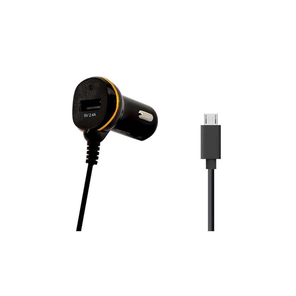 Billaddare REF. 138208 USB Micro USB Svart