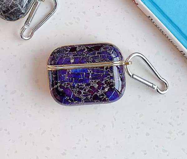AirPods Pro case marble
