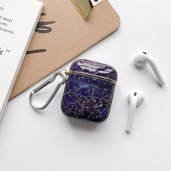 AirPods 1 & 2 case marble