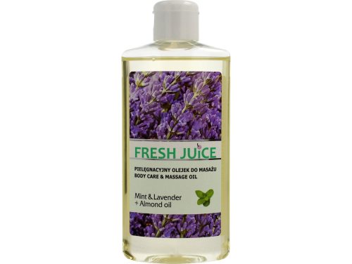 Bild av Fresh Juice Caring Massage Oil Mint & Lavender + Almond Oil 150ml