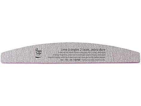 Peggy Sage Double-sided nail file 100/100, crescent