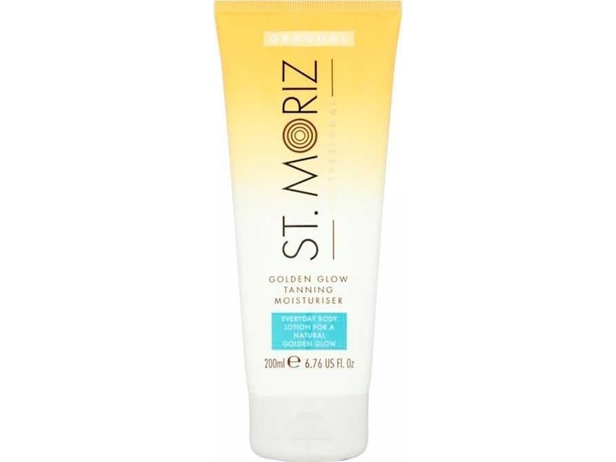 St. Moriz gibt nach und nach feuchtigkeitsspendende Körperlotion Moriz Goldener Glanz 200 ml