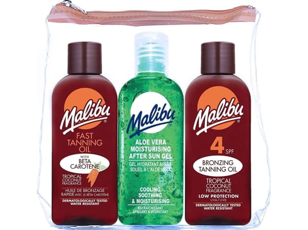 Malibu  do opalania Travel Pack