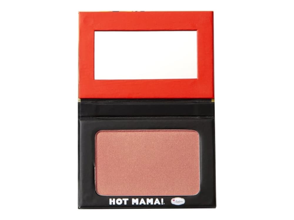 theBalm Hot Mama! - Shadow/blush - presset pulver - rosafersken - skimrende - 7 g