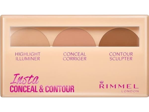 Rimmel RIMMEL_Insta Conceal Contour face contouring palette 020 Medium 8.4 g