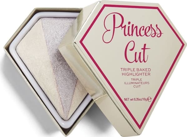 Makeup Revolution I Heart Revolution Triple Baked Highlighter Princess Cut triple highlighter 10g