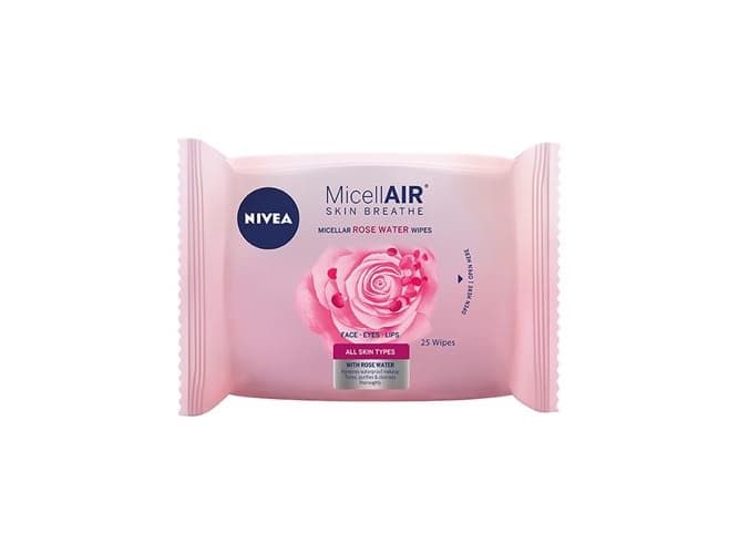 NIVEA Micellair, Micellar vipper, Kvinner, Utjevning, Mykgjører, 25 stykker, Aqua, Alcohol Denat., PEG-40 Hydrogenated Castor Oil, Phenoxyethanol, Gl