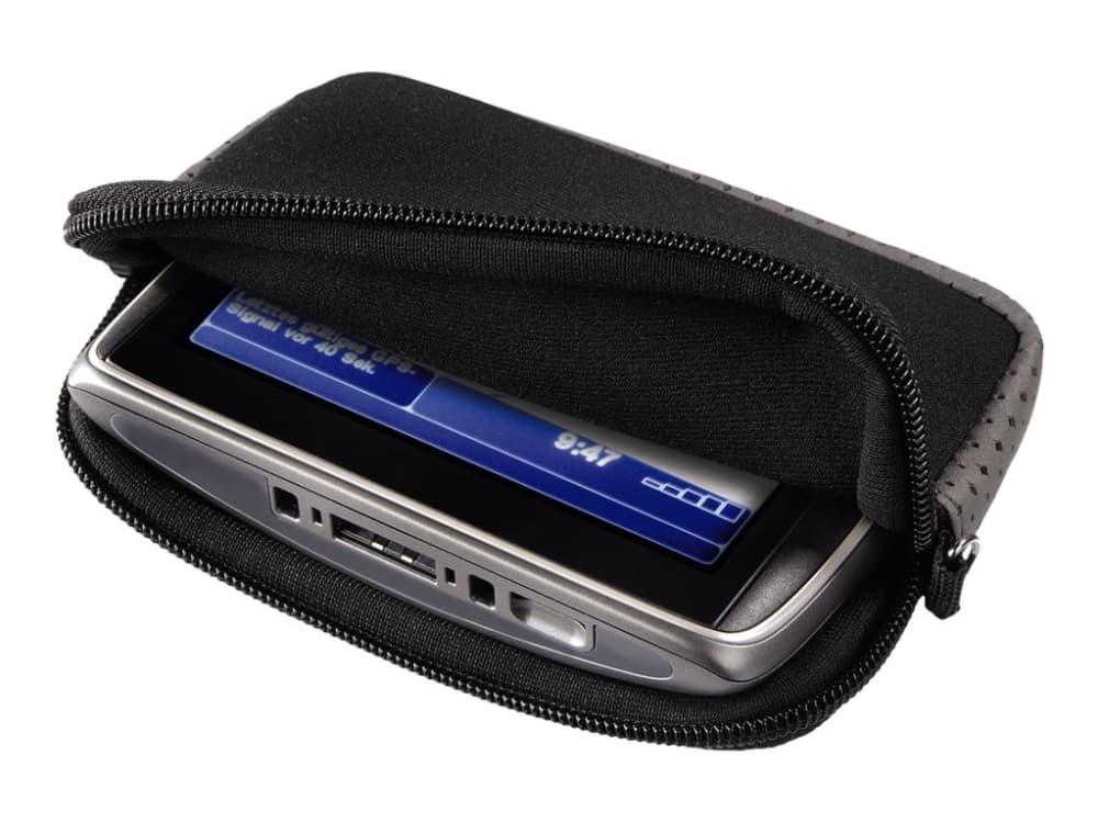 Hama Neo Bag S4 - Edition II - bärväska för GPS - neopren - svart - för Garmin nüLink! 1695; nüvi 1450; Mio Moov Spirit V505; Navigon 84XX; TomTom GO