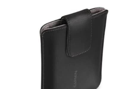 Garmin Universal - Påse för GPS - läder - för nüvi 50, 52, 54, 55, 56, 65, 66