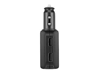 Garmin High-speed Multi-charger - Strömadapter för bil - 2 utdatakontakter (USB) - för Garmin Speak Plus; Dash Cam 10, 20, 46, 56, 66, GDR43, Mini; V