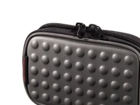 Hama NaviBag "Dots", grey, EVA (Ethylene Vinyl Acetate), Grå, 130 x 25 x 80 mm
