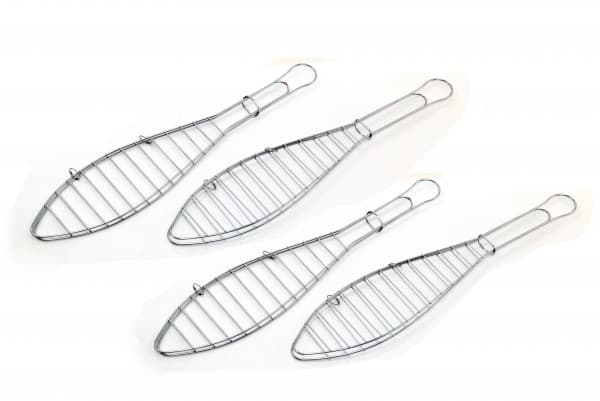 tepro Garten 4er Set 8521 Fiske-stegeso Sølv