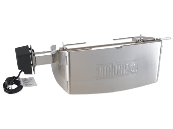 Weber 17561, Rotisserie, Silver, Plast, Rostfritt stål, Weber Q 200/2000 series, Weber, AC