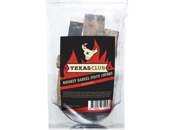 Texas Club Oak Whisky/Bourbon Barrel Røykeblokker 15 stk.