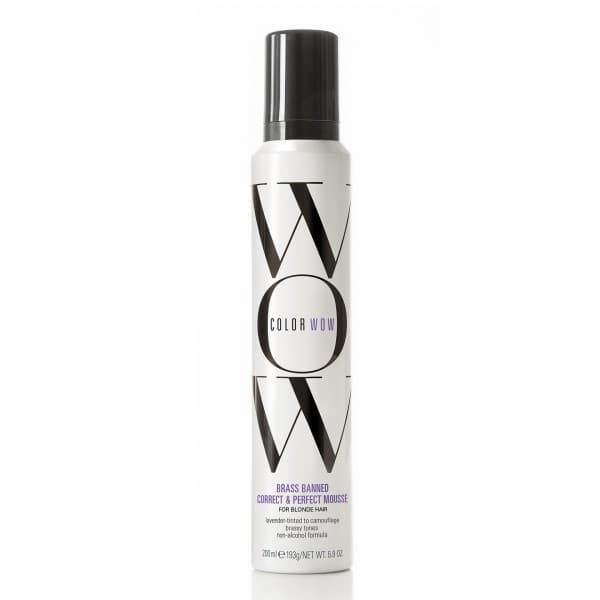 Color Wow Brass Banned Correct & Perfect Mousse -Blonde 200ml