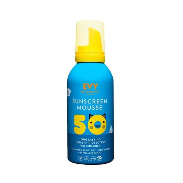 EVY Sunscreen Mousse SPF 50 For Kids 150ml