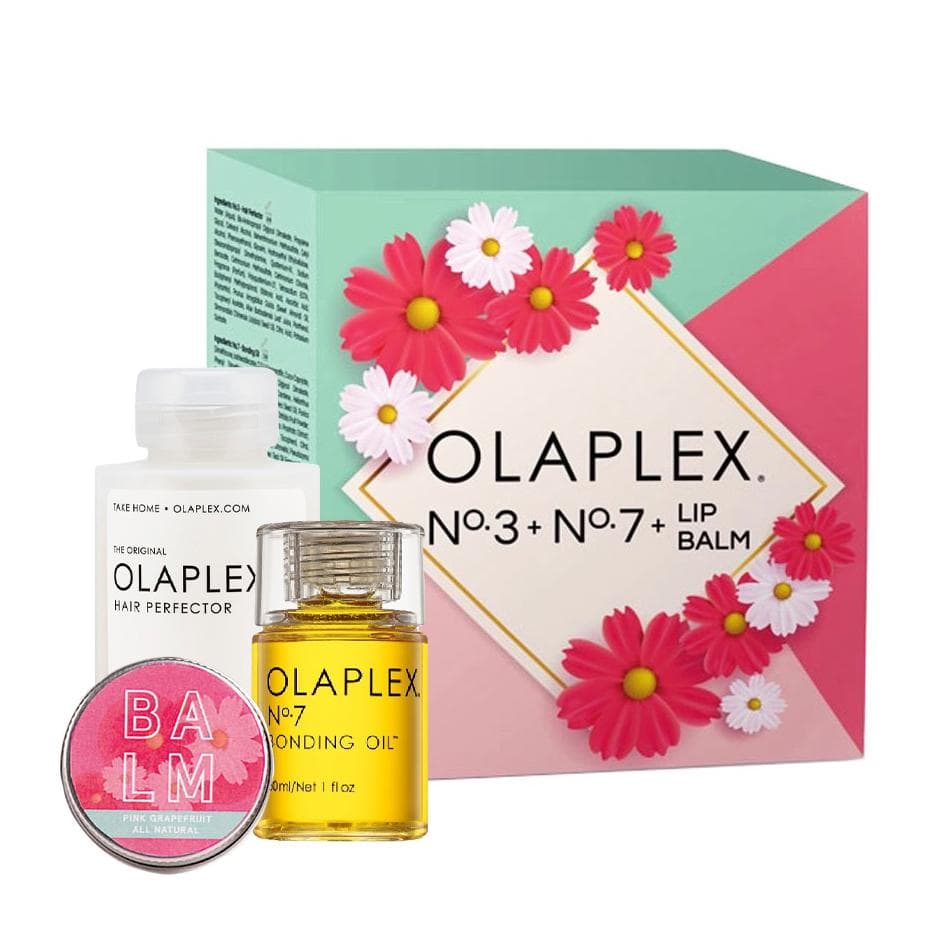 Giftset Olaplex No.3 + No.7 + Lip Balm