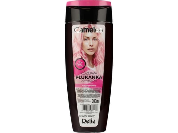 Delia Delia Cosmetics Cameleo Pink hair rinse with rose water 200ml