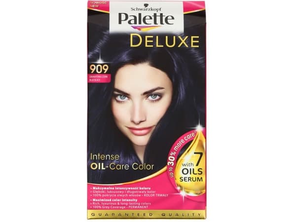 Schwarzkopf PALETTE Deluxe 909 mørkeblå svart