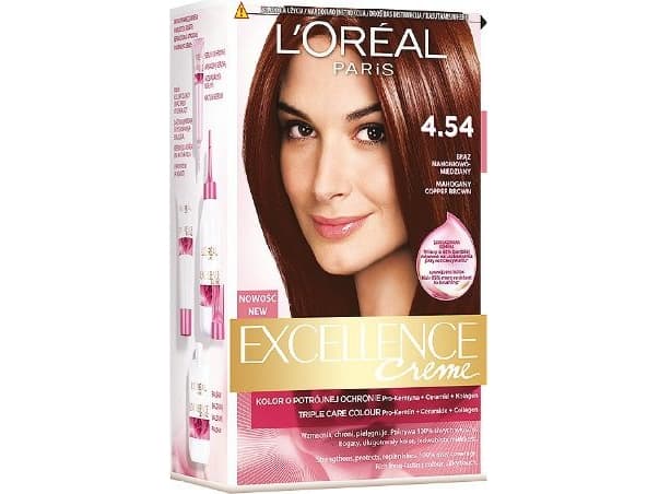 L'Oreal Paris Excellence Creme Cream coloring 4.54 mahogany and copper bronze
