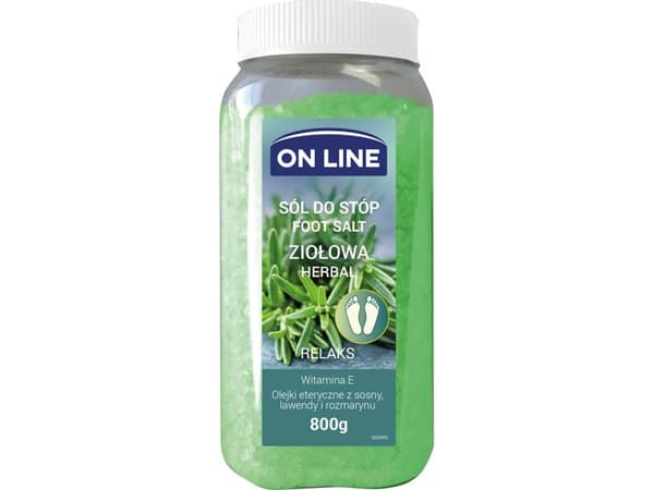 FS On LINE Salt for feet 800g Herbal