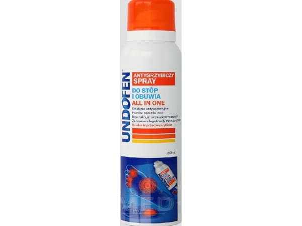 Undofen Antygrzybiczy Spray for feet and shoes 150 ml