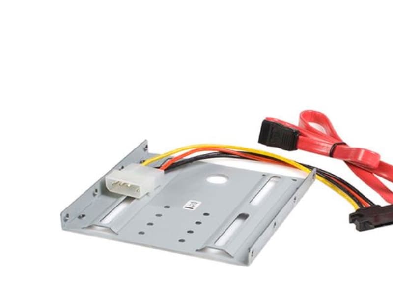 StarTech.com SSD Mounting Bracket - Solid Metal - 2.5in to 3.5 Hard Drive Adapter - SSD Bracket - SSD Upgrade Kit (BRACKET25SAT) - Uttagbar harddiskr