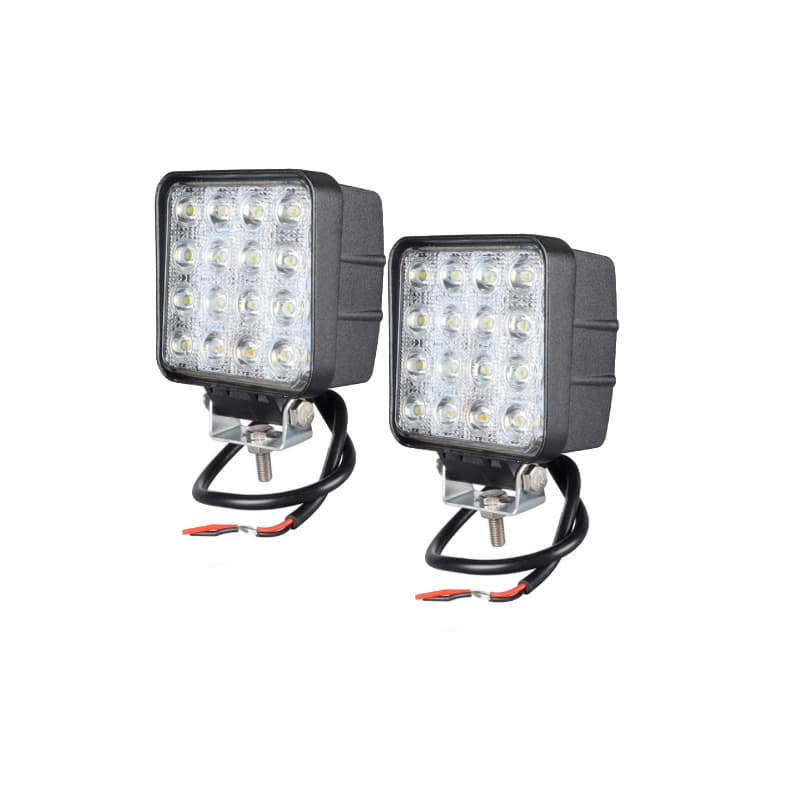 LED Extraljus 48W Flood-ljus 2 stycken