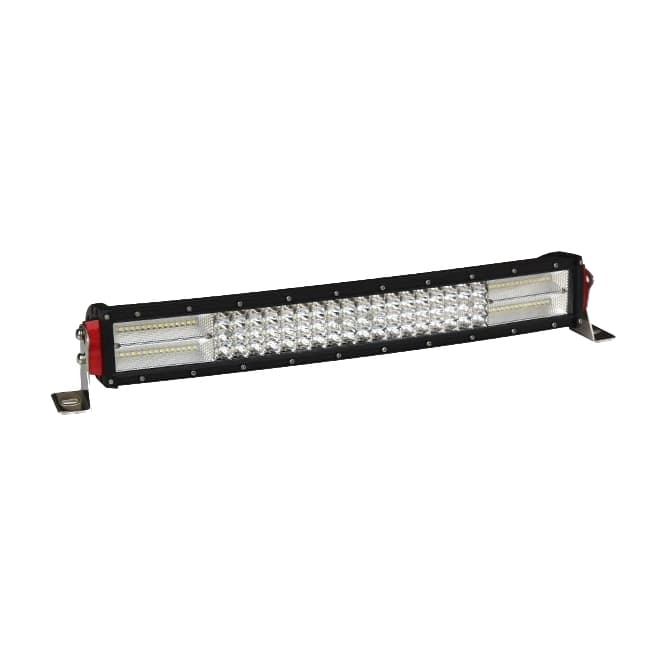 LED-ljusramp 22" 384W 38 4000 LM ledramp böjd CREE-chip fjärrkontroll
