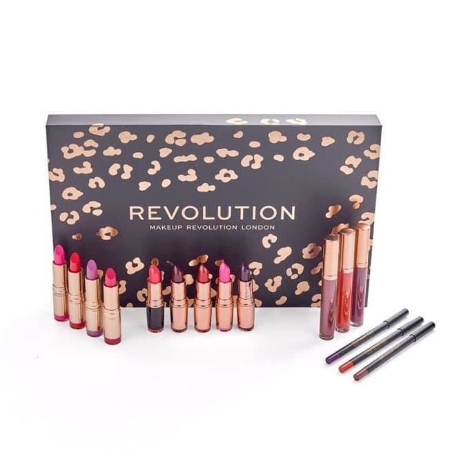 Giftset Makeup Revolution Lip Revolution Reds