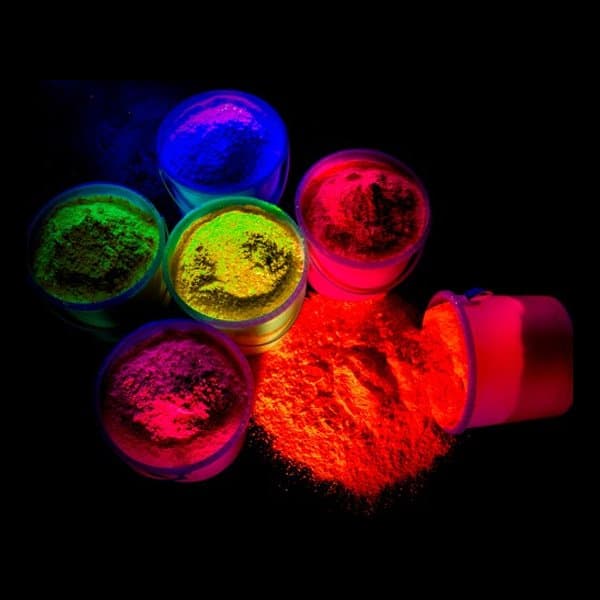 Neon Fargepulver