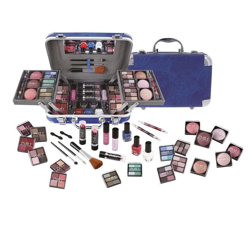 Zmile Cosmetics Makeup Box Traveller Blue CDON