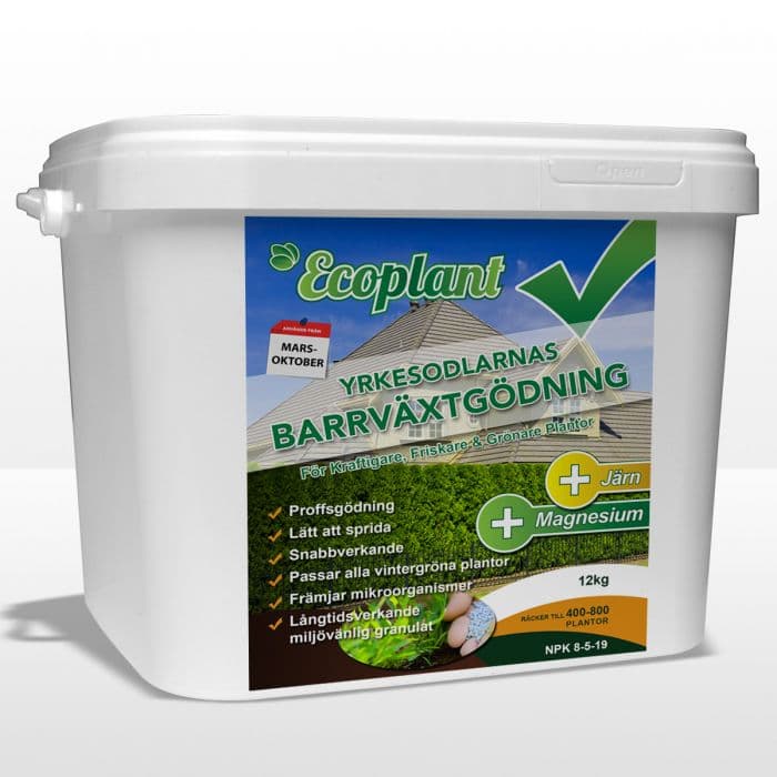 Ecoplant Barrväxtgödning - 12 kg