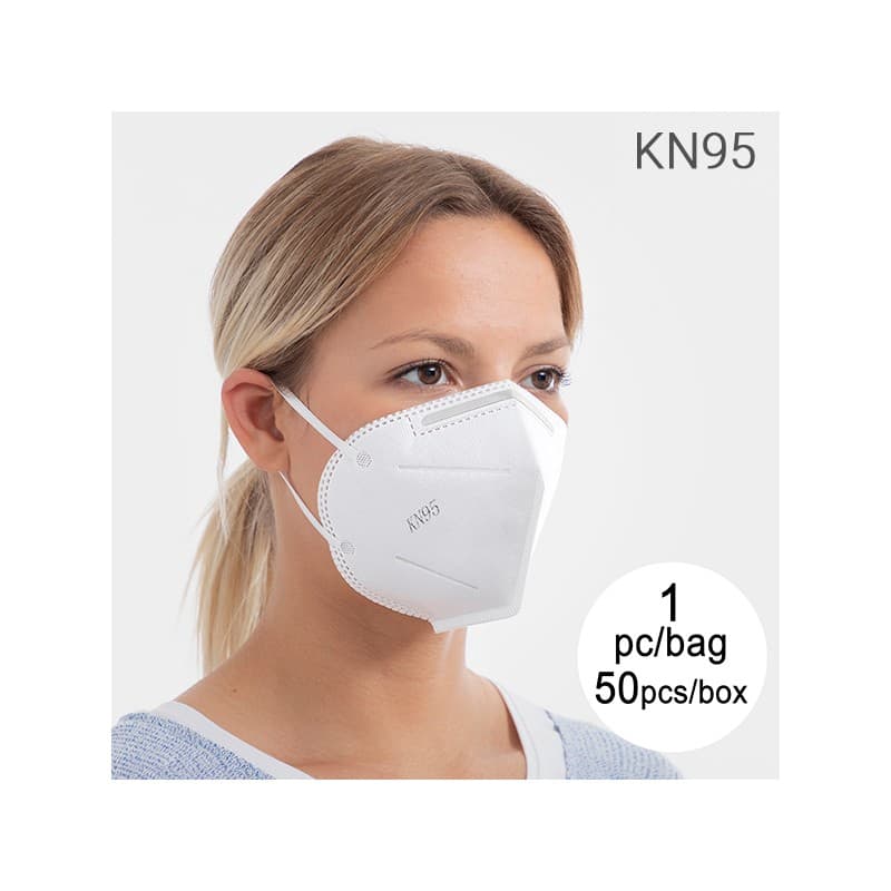Självfiltrerande Mask med 5 Lager KN95 (50 St)