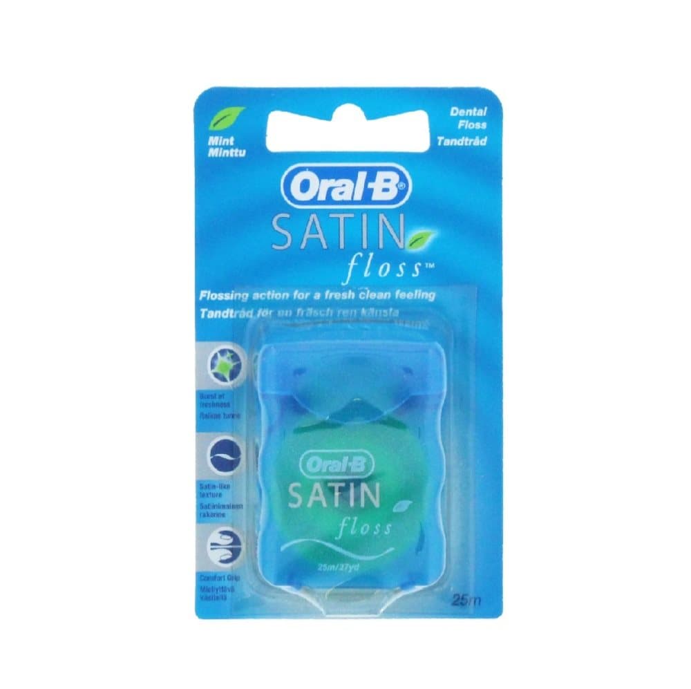 Oral B Satin Floss with Mint 25 meter