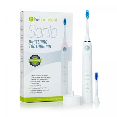 Beconfident Sonic Electric Whitening Toothbrush white/rose gold.