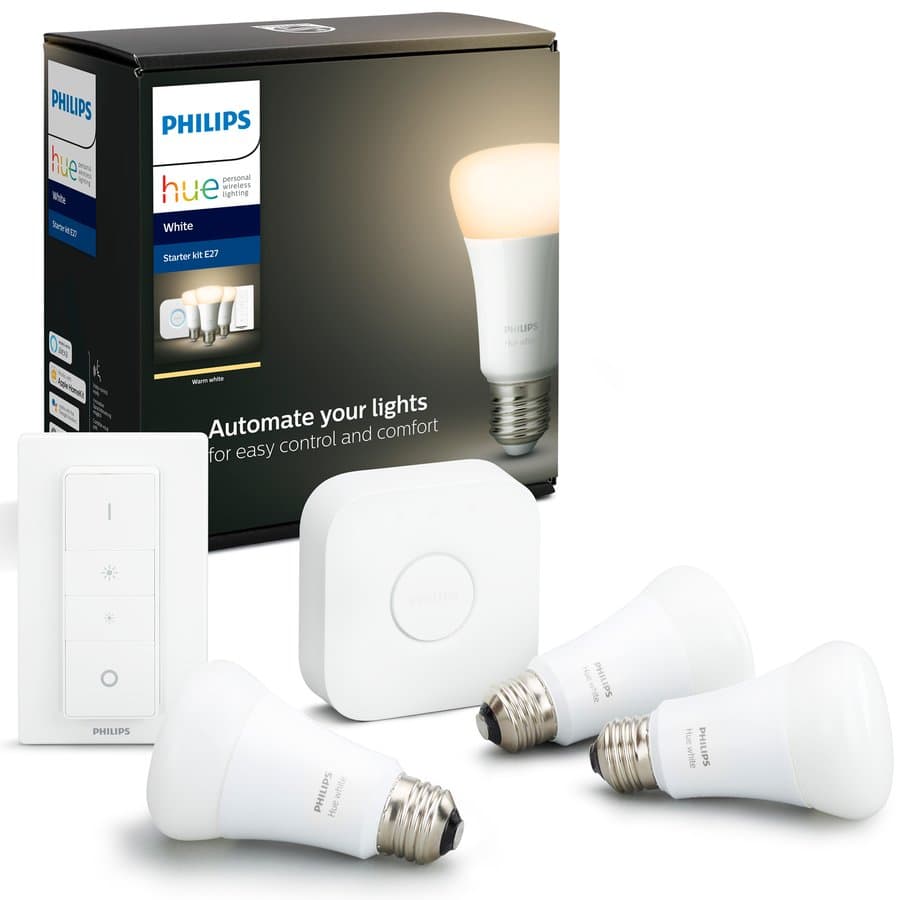 Philips Hue Startkit White E27 Klot BT