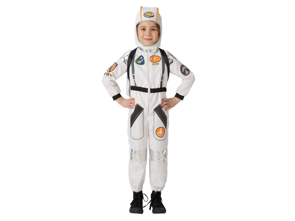 Astronaut udklædningstøj til børn(Str. 116/M)
