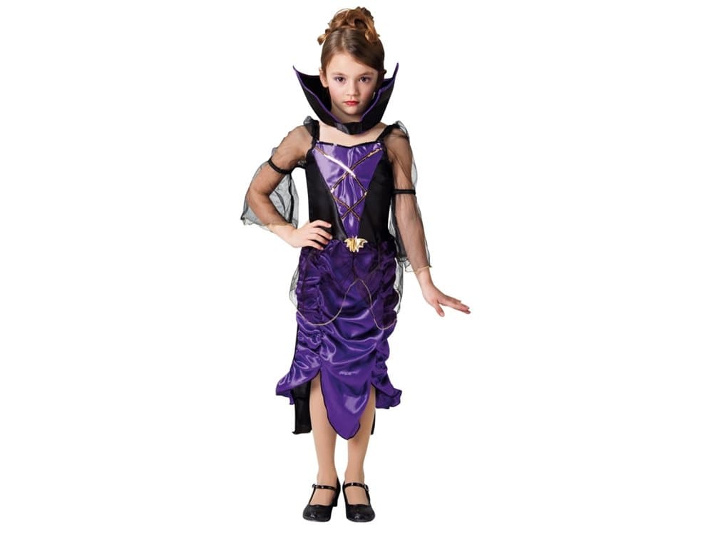 Gothic Vampyr Lilla Kappe udklædningstøj til børn(Str. 140/9-10 (XL))
