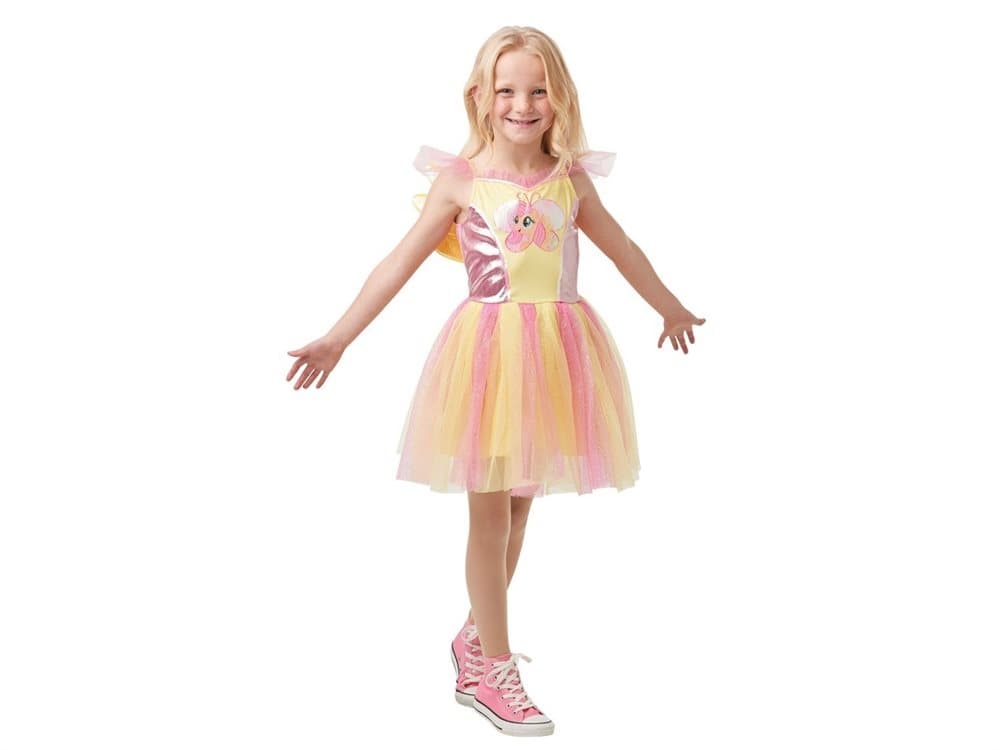 My Little Pony Fluttershy Deluxe Udklædningstøj(Str. 116/M)