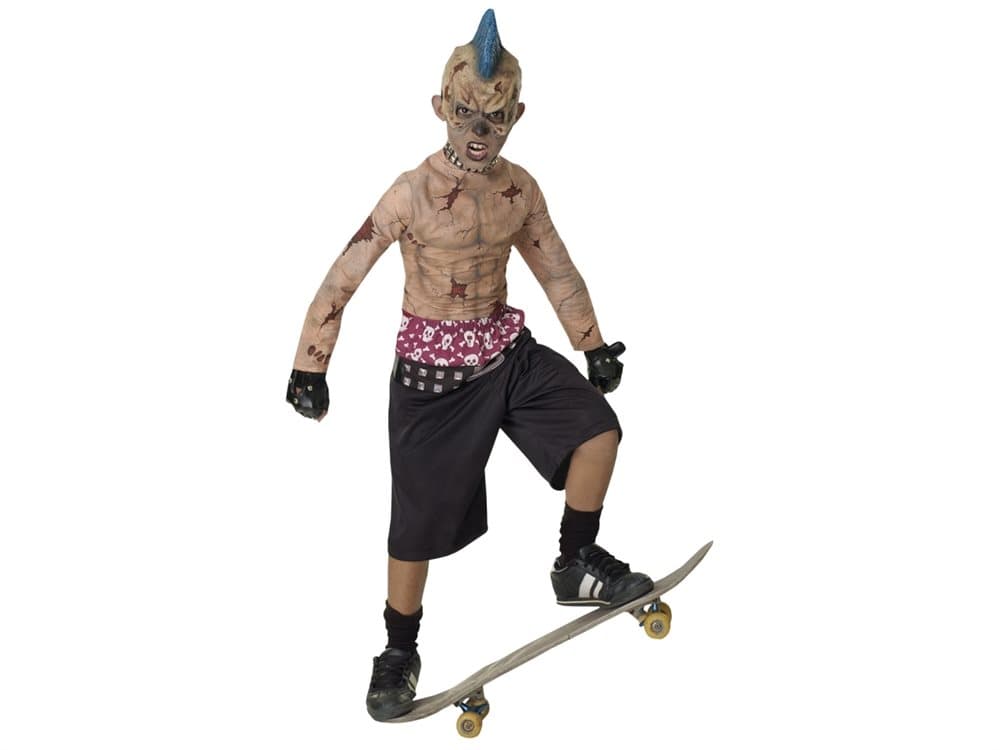 Zombie Skater Halloweenstøj til børn(Str. 137/M)
