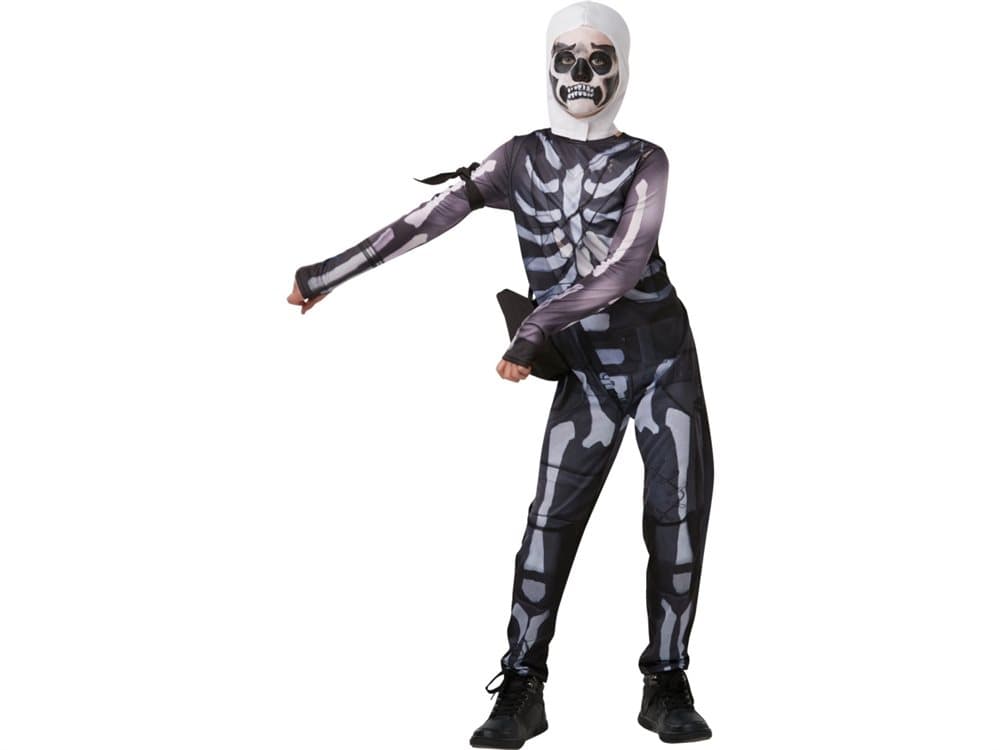 Tween Skull Trooper Fortnite Kostume (Str. 164)