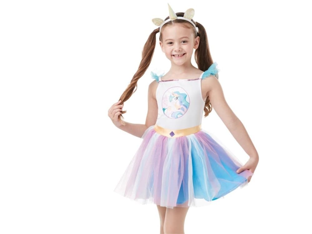 My Little Pony Prinsesse Celestia Deluxe Strutskørt(Str. 116/M)
