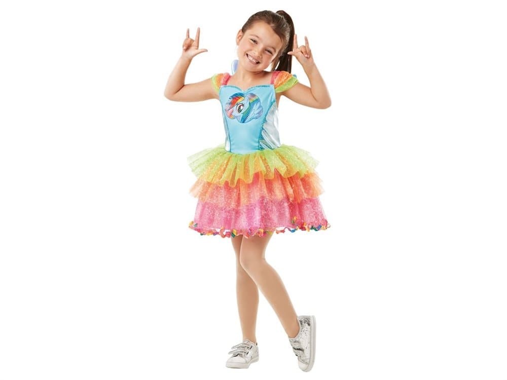 My Little Pony Rainbow Dash Deluxe Udklædningstøj(Str. 116/M)