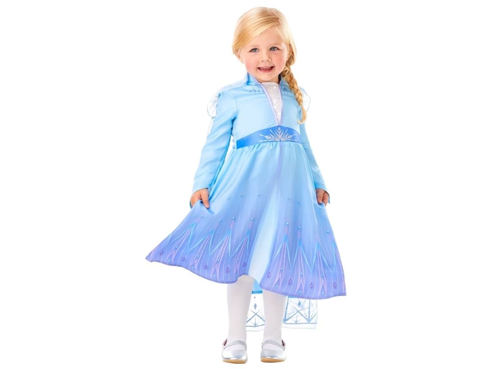 Disney Frost 2 ELSA Kjole Udklædningstøj (2-3 år)(Str. 98/T)