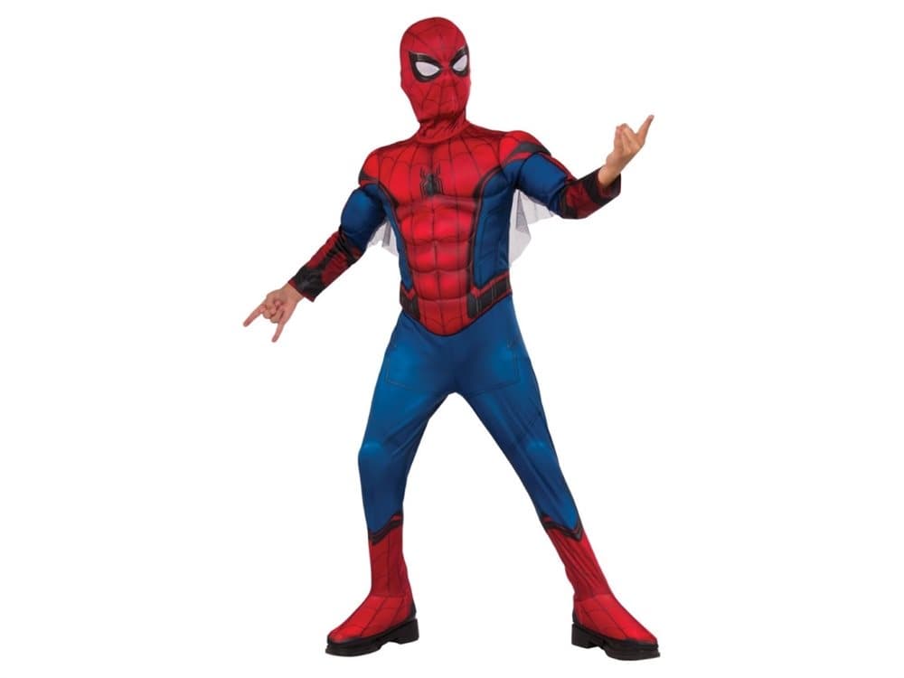Spiderman Far From Home Deluxe Kostume (3-7 år)(Str. 104/S)